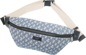 Jimmy Choo London Blue Denim Fanny Pack Sling Bag (Pre-Owned)