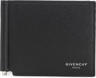 Givenchy Bill Clip Wallet - Heren - Portefeuilles - Zwart - ONE Size - Leer - Accessoires