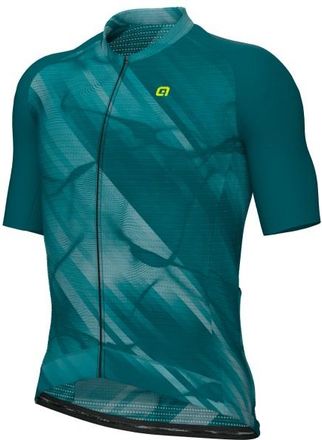Al&eacute; Pragma Crash S/S Jersey Velotrikot f&uuml;r Herren | blau/t&uuml;rkis