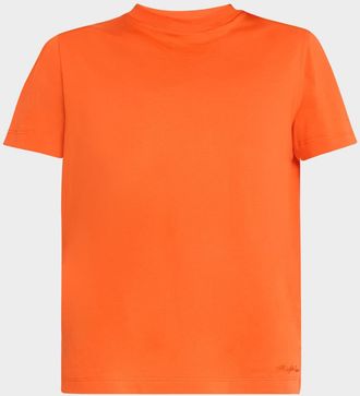 Ralph Lauren Collection Luxe Pima Cotton Short-Sleeve T-Shirt