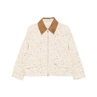 Tela Light Jackets, female, Beige, Size: S Light Jacket