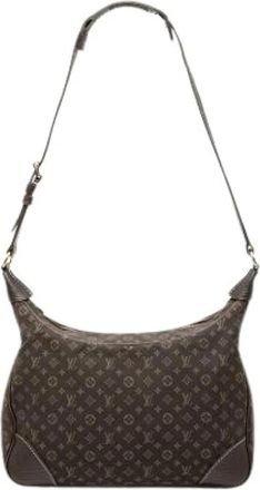 Louis Vuitton Pre-owned Boulogne Schoudertas - Dames - Vintage Schoudertas - Bruin - ONE Size - Leer - Vintage