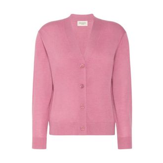 Max Mara Klassieke Vest - Dames - Truien - Roze - Maat: L Zijde