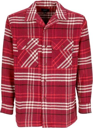 HUF Huf, Hombre, Camisas, Rojo, Talla: L