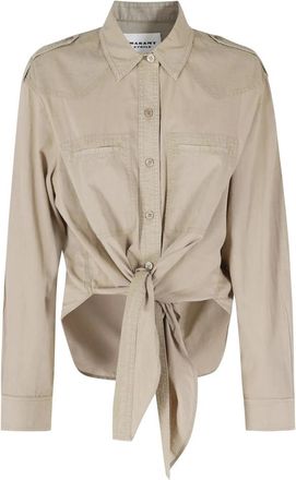 Isabel Marant Shirts, female, Green, Size: S Valiane Shirt