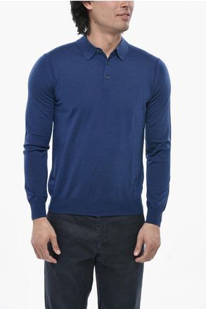 Paolo Pecora Extrafine Virgin Wool Polo Neck Sweater size M