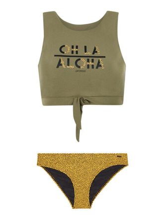 Protest B&uuml;gel-Bikini PROTEST Bikini ELSA, Damen, Gr. XL, EURO, rot (sun rays), Obermaterial: 80% Polyamid PA. 20% Elasthan EL., Bikini-Sets B&uuml;gel-Bikini