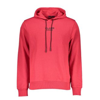 Cavalli Rosso Cotton Mens Mens Sweatshirt
