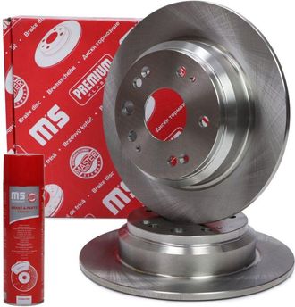 OEM Discos De Freno Traseros 24010901611-pcs-ms 2 Piezas