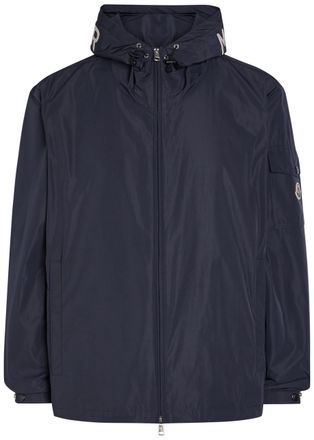 Moncler Sassiere Hooded Shell Jacket - Navy - 6 (UK46 / Xxxl)