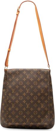 Louis Vuitton Borsa a tracolla Musette Salsa Long Strap con monogramma 2001 - Marrone
