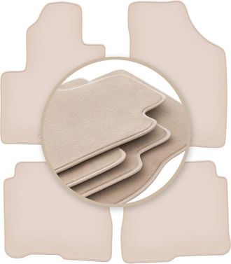 OEM Alfombrillas Beige Premium Para Hyundai Santafe Ii Suv 2006-2012