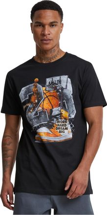 Mister Tee Mens Mt1667-vintage Ballin Tee T-Shirt, Black, L