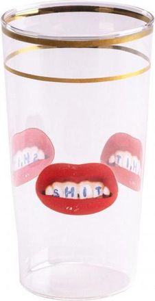 Seletti Design Longdrink Glas Seletti X Toiletpaper Shit
