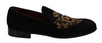 Dolce & Gabbana Heren Bruin Suede Leren Naaldhakken