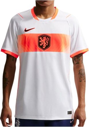 Nike Netherlands 2026 Stadium Away Dri-FIT Replica Jersey White Hyper Crimson IB5391-100