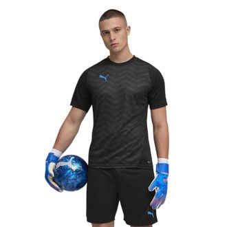 Puma Heren IndividualCUP Voetbal Jersey (ZWART/BLAUW)