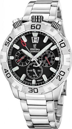 Festina F20743-6 Mens The Originals Watch - Silver - One Size