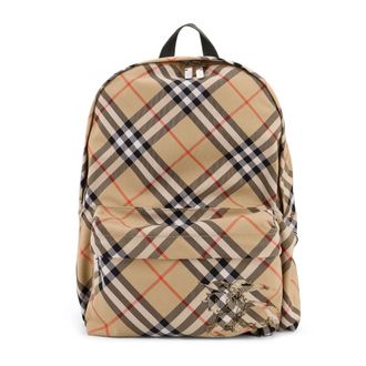 Burberry Check Backpack