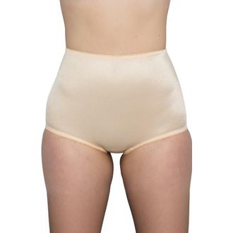Rago 4-way Stretch Full Coverage Panty in Beige at Nordstrom, Size 28