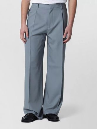 Lardini wool wide-leg trousers