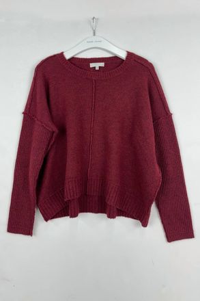 Dear John Denim Womens Ayat Top In Cherry Laquer
