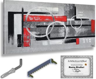 OEM Monica Mirafiori 100% Pintado A Mano Cuadro Geometr&iacute;a 140x70cm Cuadro Pintado A Mano Cuadro Acr&iacute;lico Cuadro Acr&iacute;lico De Gran Tama&ntilde;o Arte Moderno Cuadr