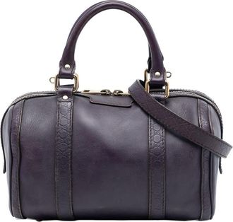 Gucci Pre-owned Gucci Small Guccissima Trimmed Leather Joy Boston Bag Ladies 269876 525040