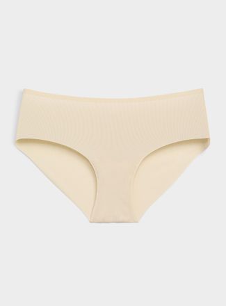 Miiyu Womens Mini-rib laser-cut classic brief Recycled nylon