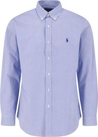 Polo Ralph Lauren Camicia Logo A Righe