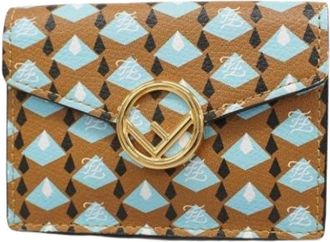 Fendi Pre-owned Wallets, female, Blue, Size: ONE SIZE Pre-owned Vintage Wallet