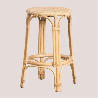 Sklum Sklum - Taburete Alto 65 Cm En Rat&aacute;n Jachel