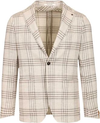 Tagliatore Montecarlo Blazer - Heren - Blazers - Bruin - XL - Jassen