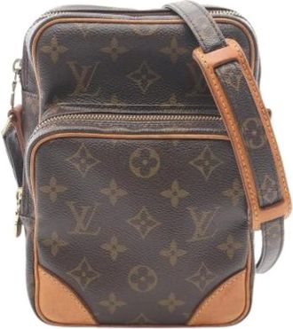 Louis Vuitton Pre-owned Cross Body Bags, female, Brown, Size: ONE SIZE Pre-owned Canvas louis-vuitton-bags