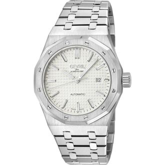 Gevril Group Gotham Automatic Bracelet Watch, 41mm in Silver at Nordstrom Rack