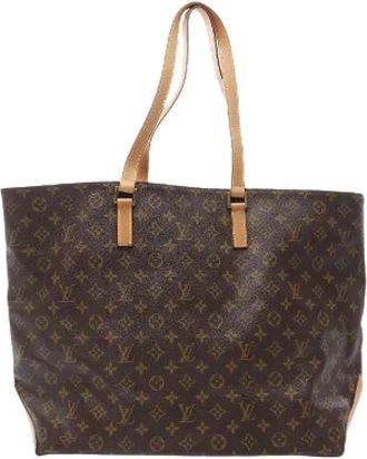 Louis Vuitton Pre-owned Tote Bags, female, Brown, Size: ONE SIZE Pre-owned Cabas Alto Monogram Tote Bag