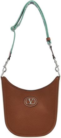 Valentino Garavani Brown Antibes Medium Shoulder Bag