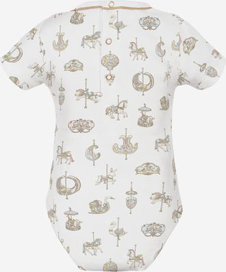 Atelier Choux Womens Baby Onesie Multicolour Cotton Tops Top