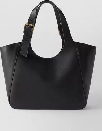 Furla leather tote bag