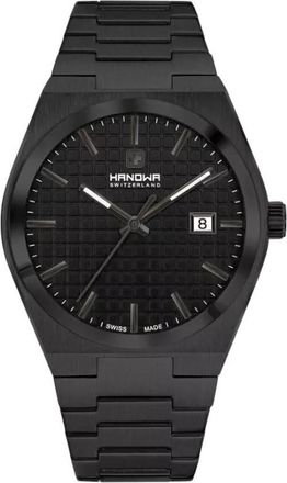 Hanowa Goms Quartz Black Dial Mens Watch HAWGH0002530