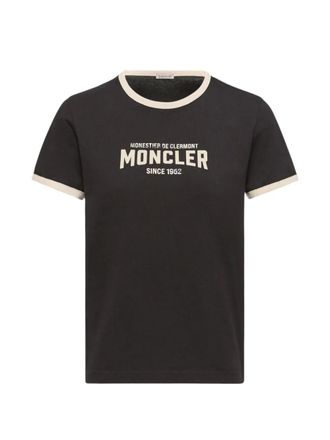 Moncler Short Sleeves Pure Cotton Lightr Jersey T-Shirt