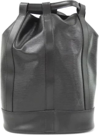 Louis Vuitton Pre-owned Bucket Bags, female, Black, Size: ONE SIZE Pre-owned Fabric louis-vuitton-bags
