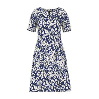 Marc Cain Korte Jurken - Dames - Korte kleedjes - Blauw - XS - Kleedjes