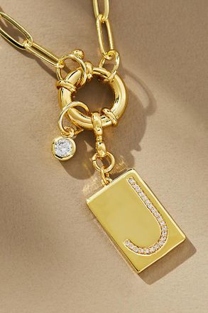 Uncommon James Initial Chain Monogram Necklace