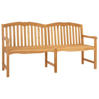 vidaXL Banco Tallado A Mano En Forma De Rosa 180,5 X 60 X 96 Cm Vidaxl