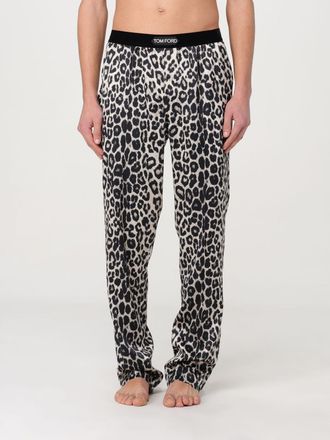 Tom Ford Pigiama Tom Ford in seta stampa animalier