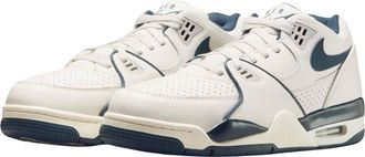 Nike Mens Air Flight 89 Low Sneaker, Phantom Armory Navy Lt Iron Hours Sail, 8 UK