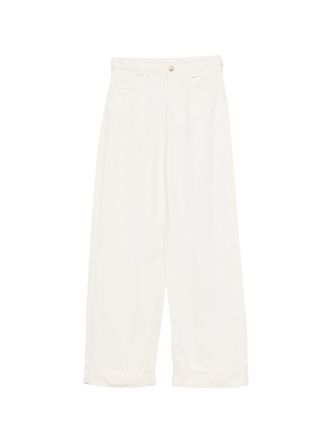 Emporio Armani Hose aus Leinenmischung
