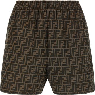 Fendi Ff Bermuda E Short Multicolor-Donna