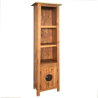 vidaXL Mobile Da Bagno Autoportante Legno Massello Di Pino 48x32x170cm - Vidaxl